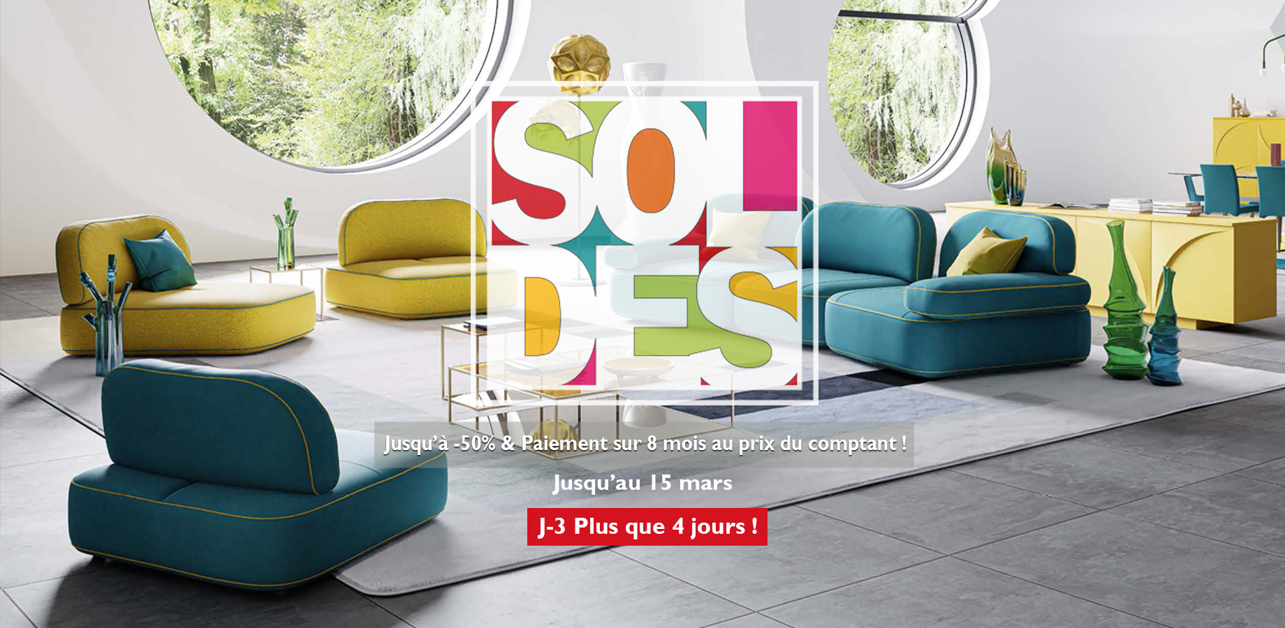 Les derniers jours de Soldes Meuble en Tunisie, Ne Manquez pas les Offres Exceptionnelles de Chateau d'Ax